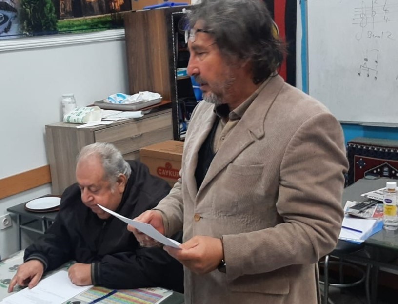 Eskişehir Şairler Derneği Başkanı Kenan Demirel g&uuml;ven tazeledi
