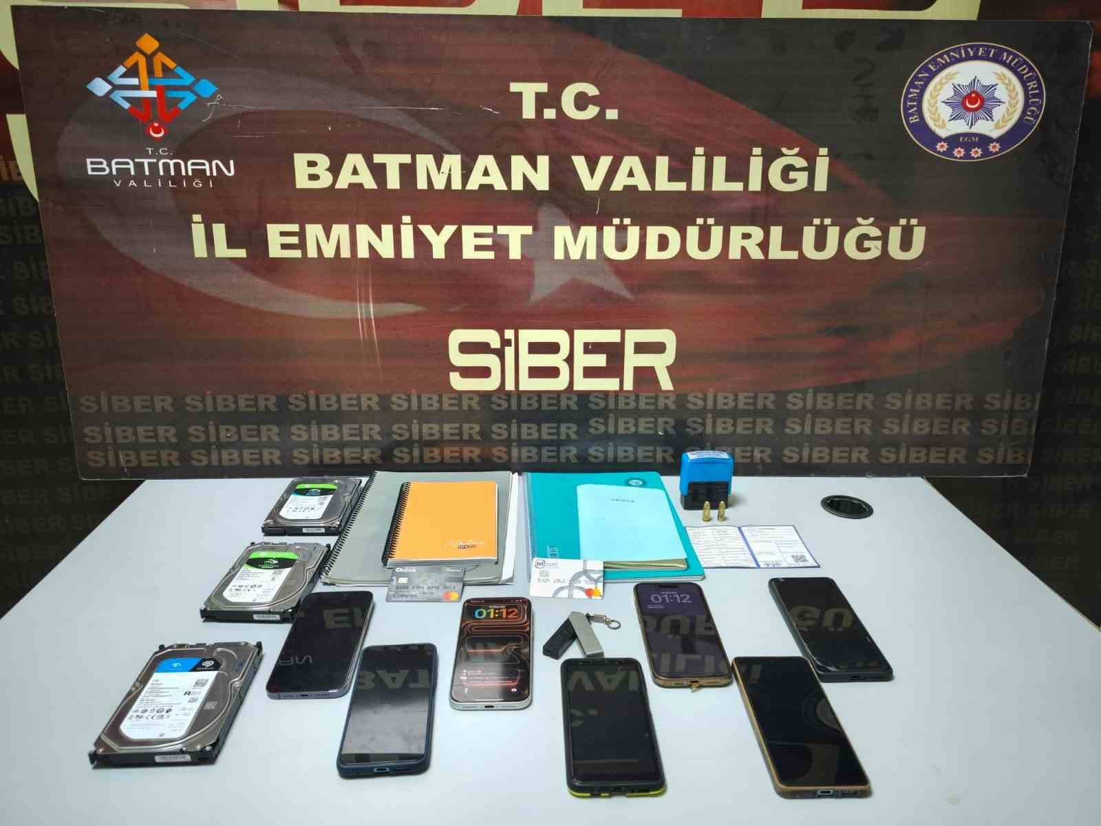 Batman’da dev yasa dışı bahis operasyonu: İşlem hacmi 125 milyon lira