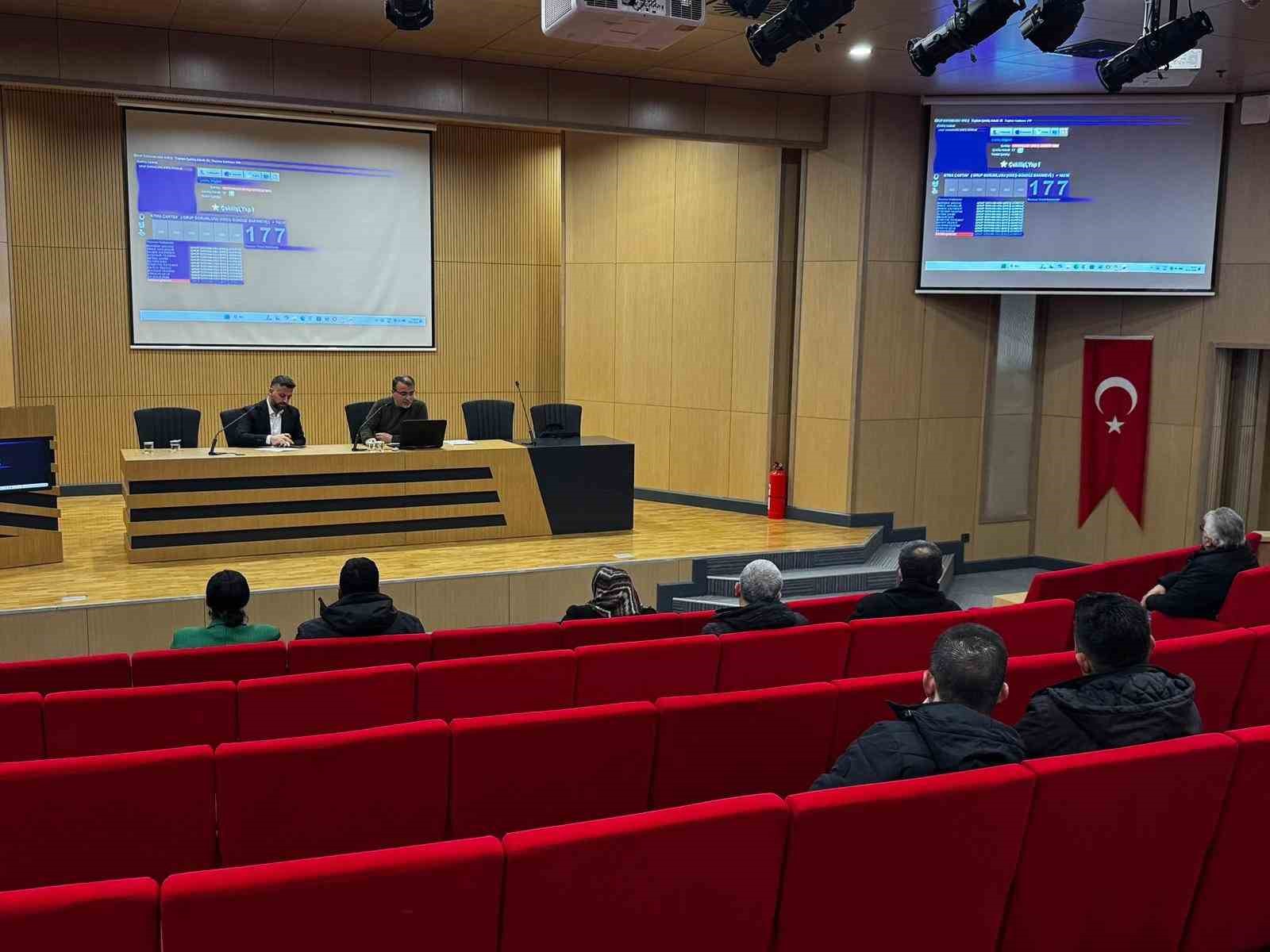Çorum Belediyesi personel alımı noter kurası tamamlandı