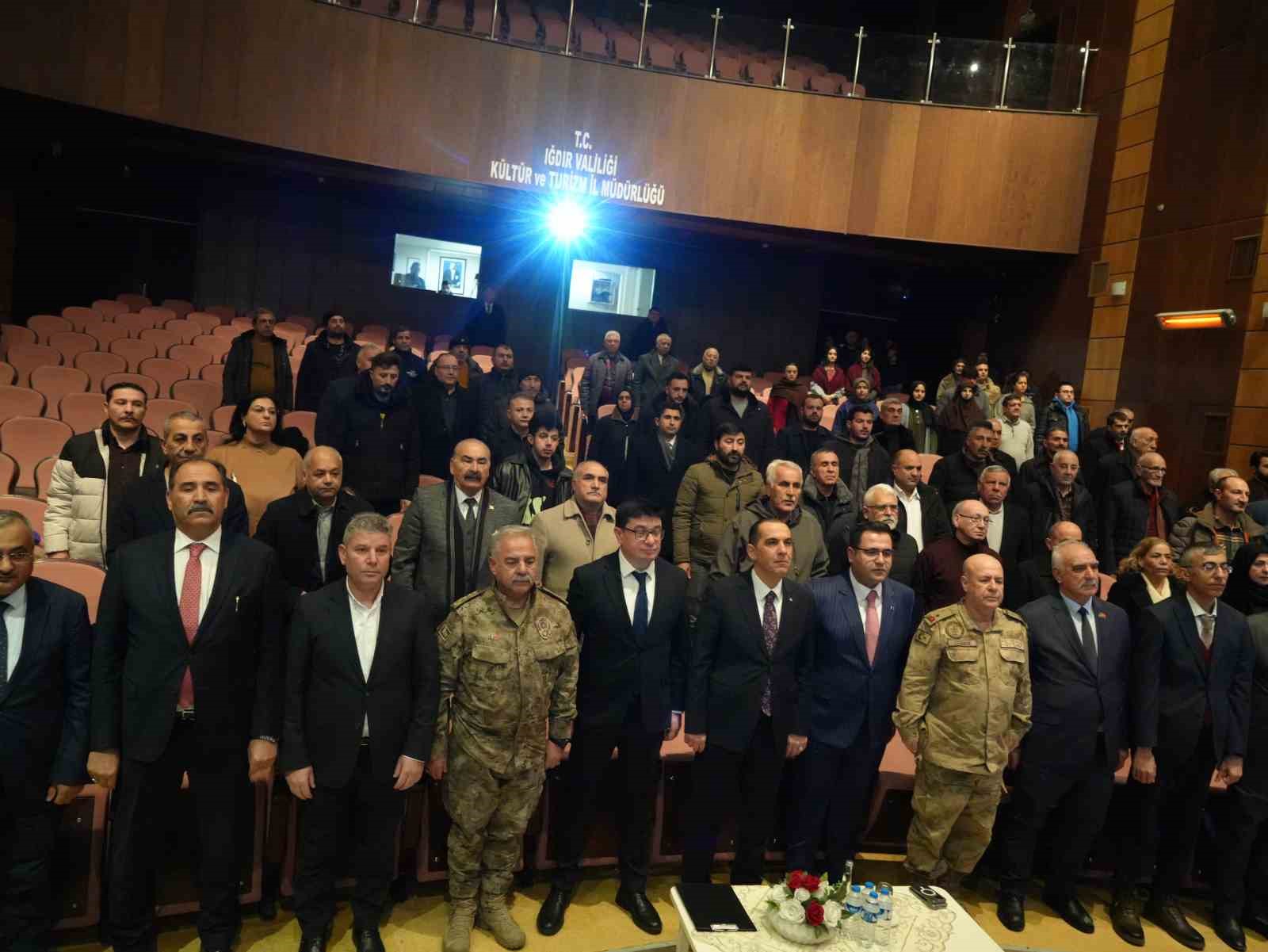 "Kanlı Ocak Şehitleri" Iğdır’da anıldı