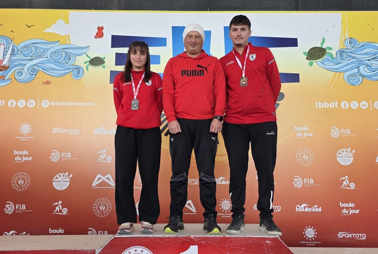 Samsunspor Bocce takımı başarıya doymuyor
