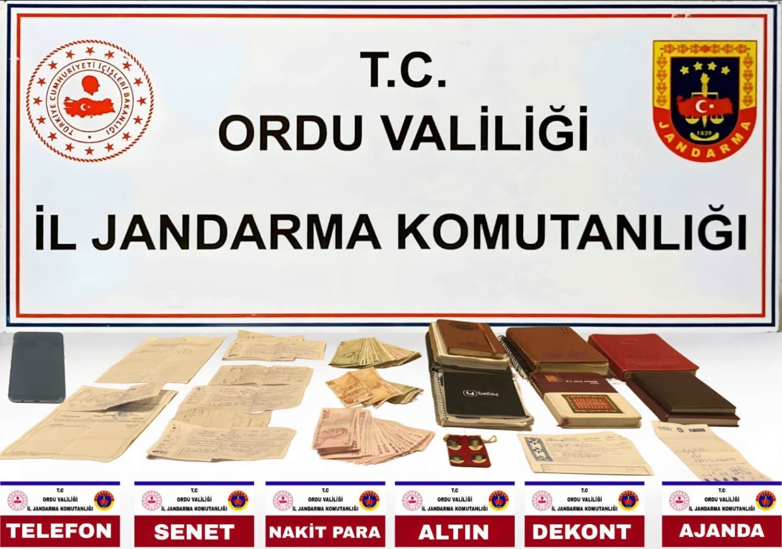 Ordu’da jandarma bir haftada aranan 51 kişiyi yakaladı