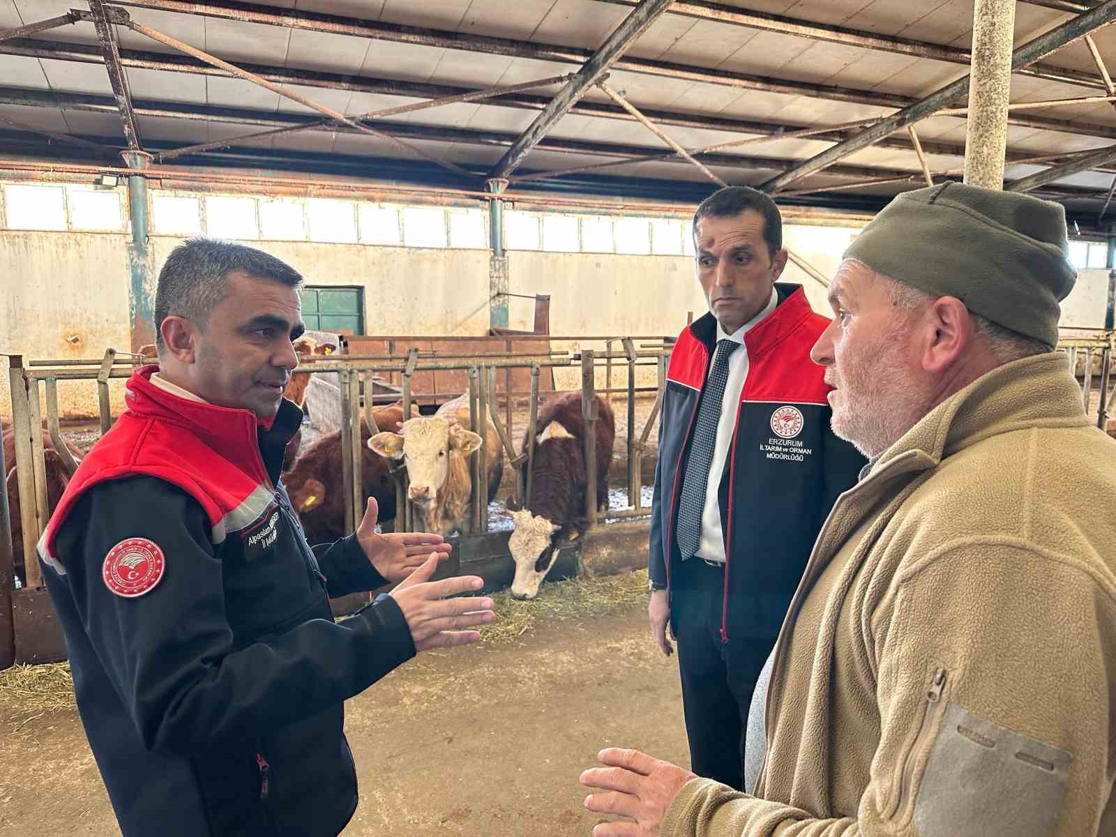 Erzurum’da 2025 yılında üreticiye güçlü destek