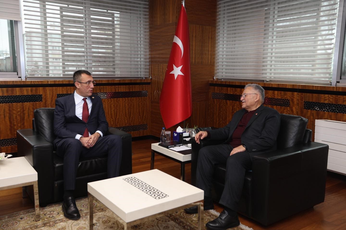 Başkan B&uuml;y&uuml;kkılı&ccedil;, T&uuml;rkiye Dağcılık Federasyonu heyetini ağırladı
