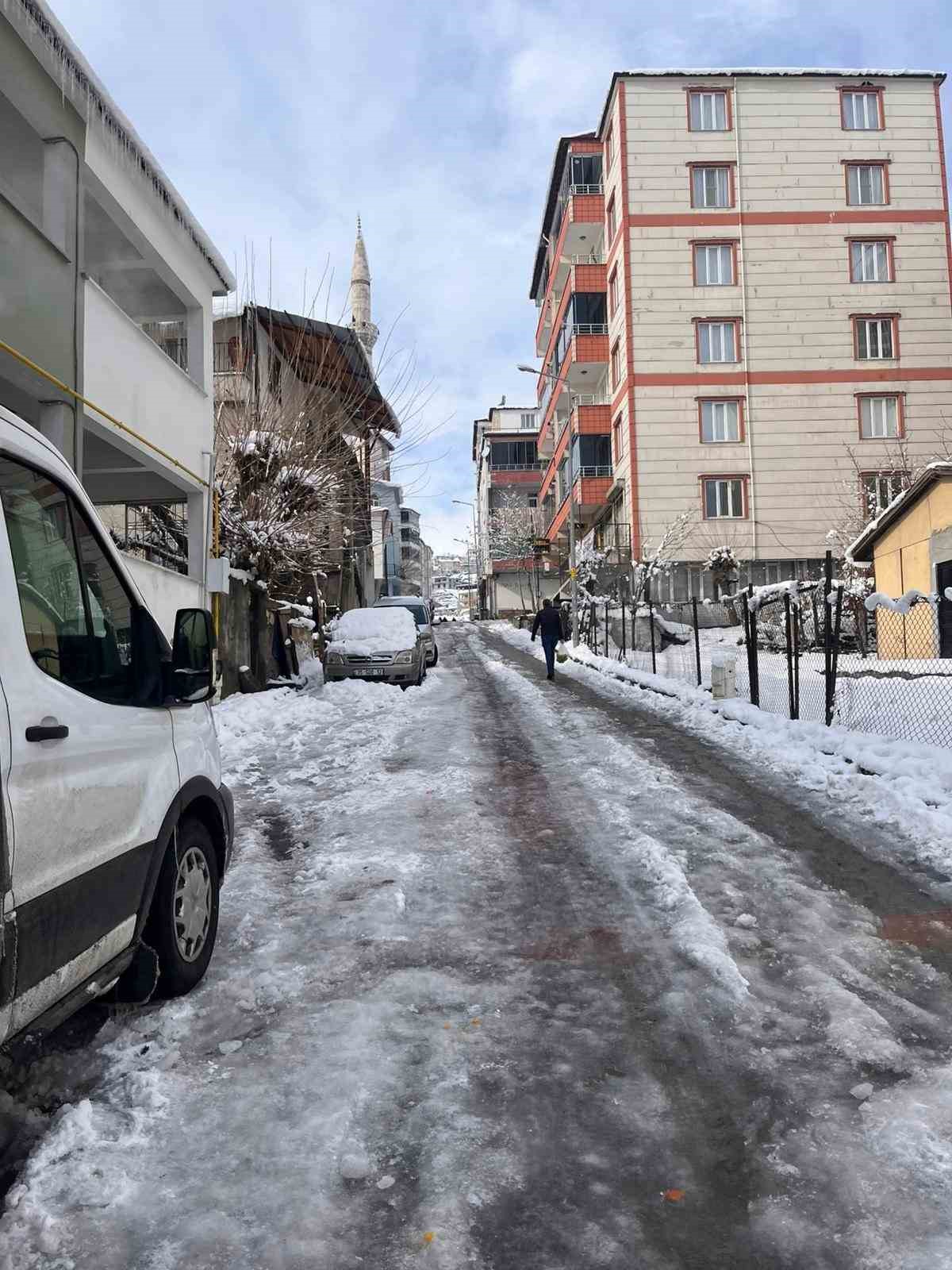 Kulp&rsquo;ta kar esareti: Pazar esnafının b&uuml;y&uuml;k &ccedil;oğunluğu tezgah a&ccedil;amadı
