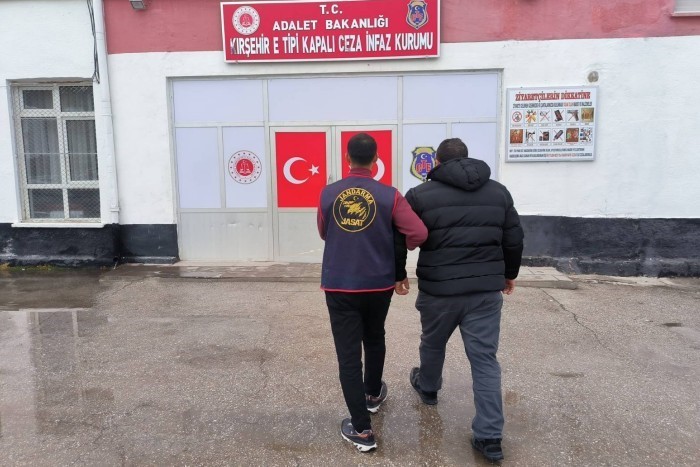 Kırşehir’de aranan hükümlü yakalandı