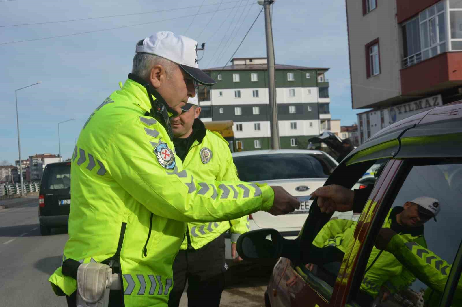 Ordu’da trafik güvenliği için denetimler sürüyor