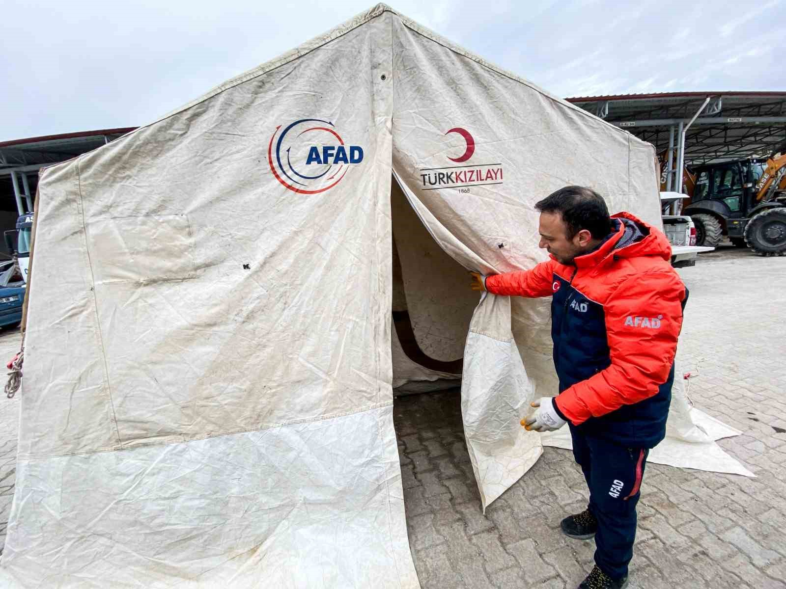 Çameli Belediyesi Yerel Destek Ekibine AFAD’dan çadır kurma eğitimi verildi