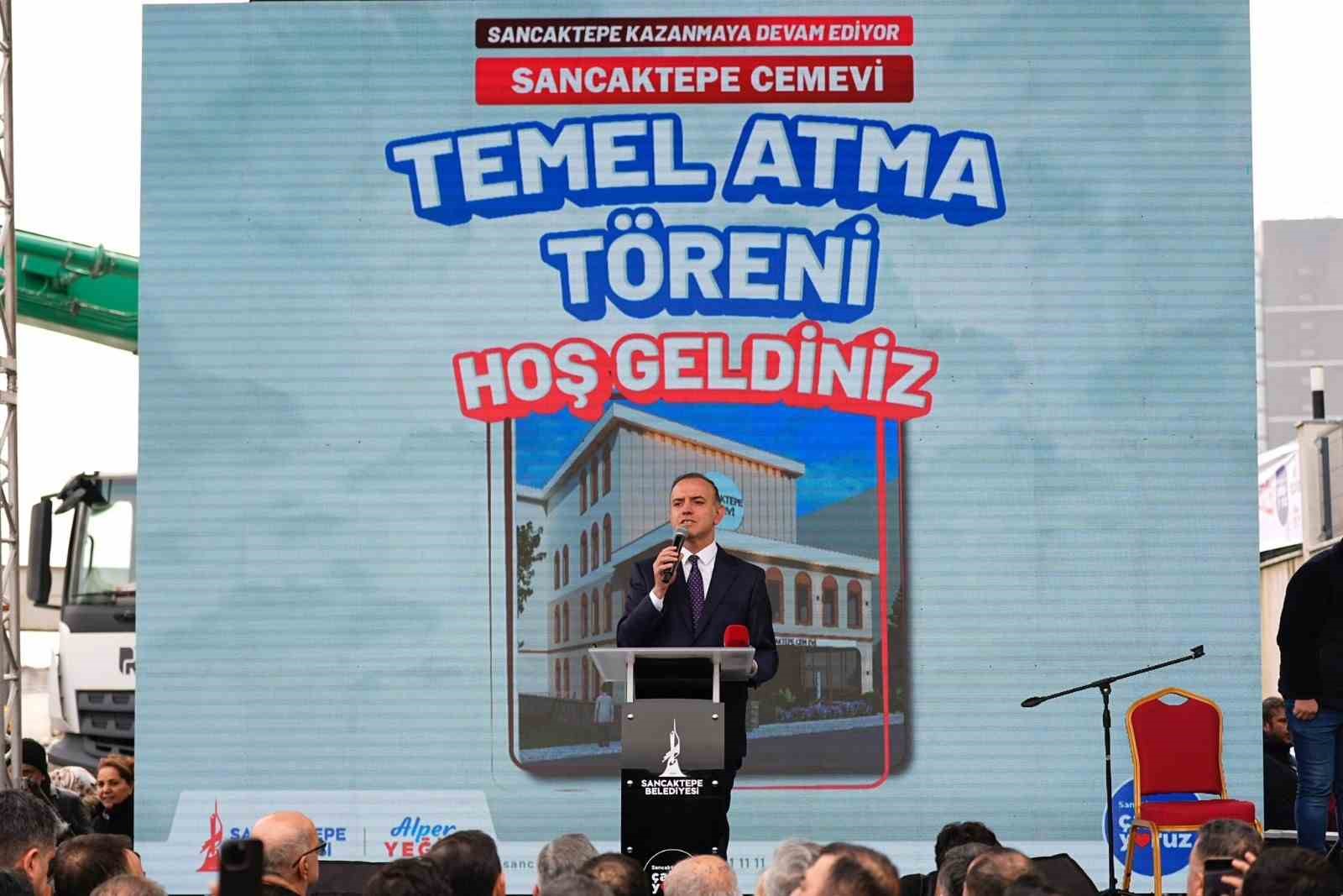 Sancaktepe&rsquo;de Fatih Mahallesi Cemevi&rsquo;nin temeli atıldı
