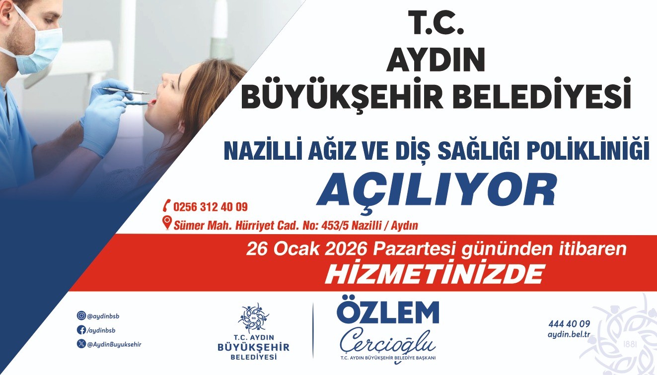 Aydın Büyükşehir Belediyesi’nden Nazilli’ye önemli sağlık yatırımı