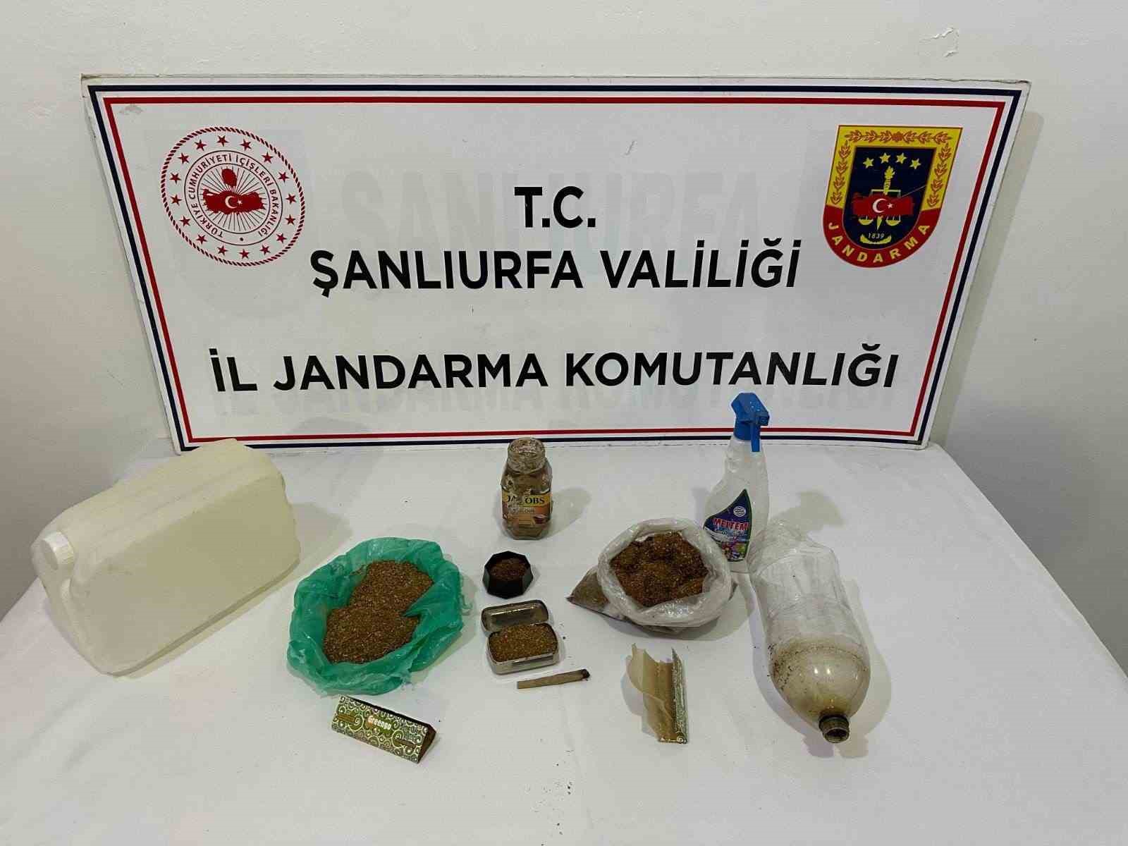 Şanlıurfa’da uyuşturucu operasyonu: 9 gözaltı