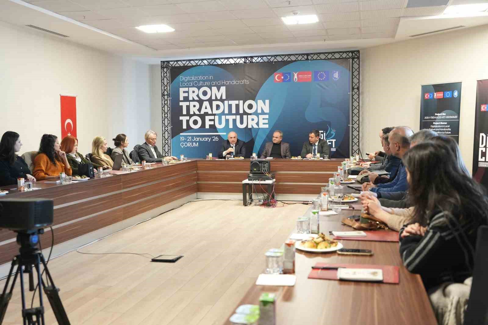 &Ccedil;orum&rsquo;un el sanatları dijital d&uuml;nyaya a&ccedil;ılıyor
