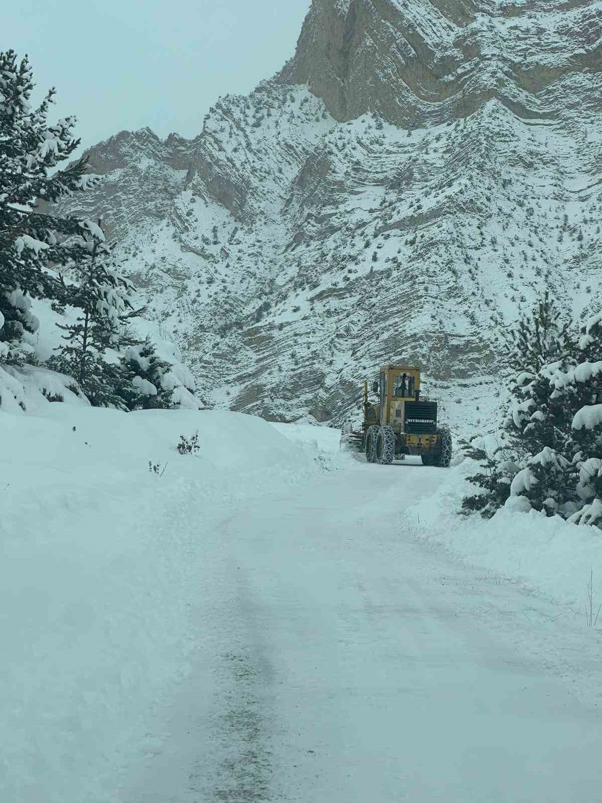 Artvin’de 6 ilçede 43 köy yolunda kar nedeniyle ulaşım sağlanamıyor
