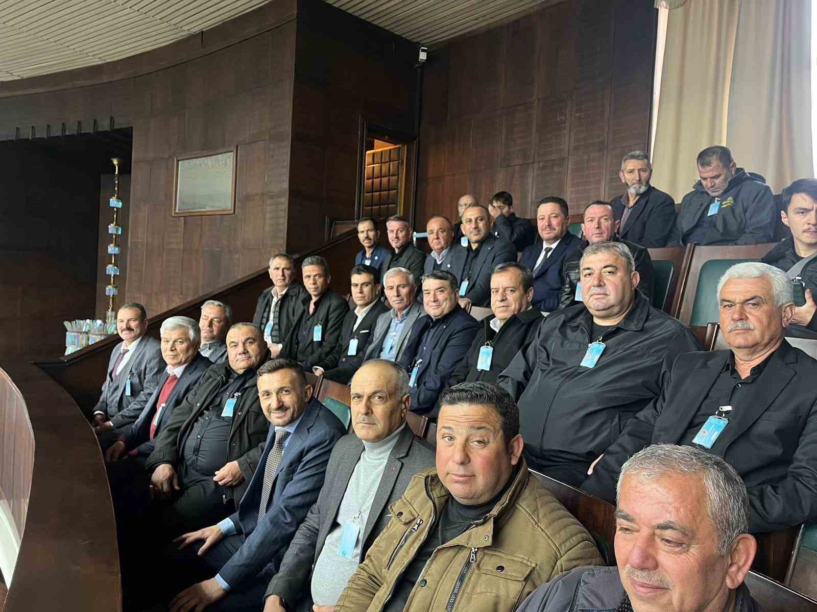 Sarıgöl’ün sorunları Ankara’ya taşındı