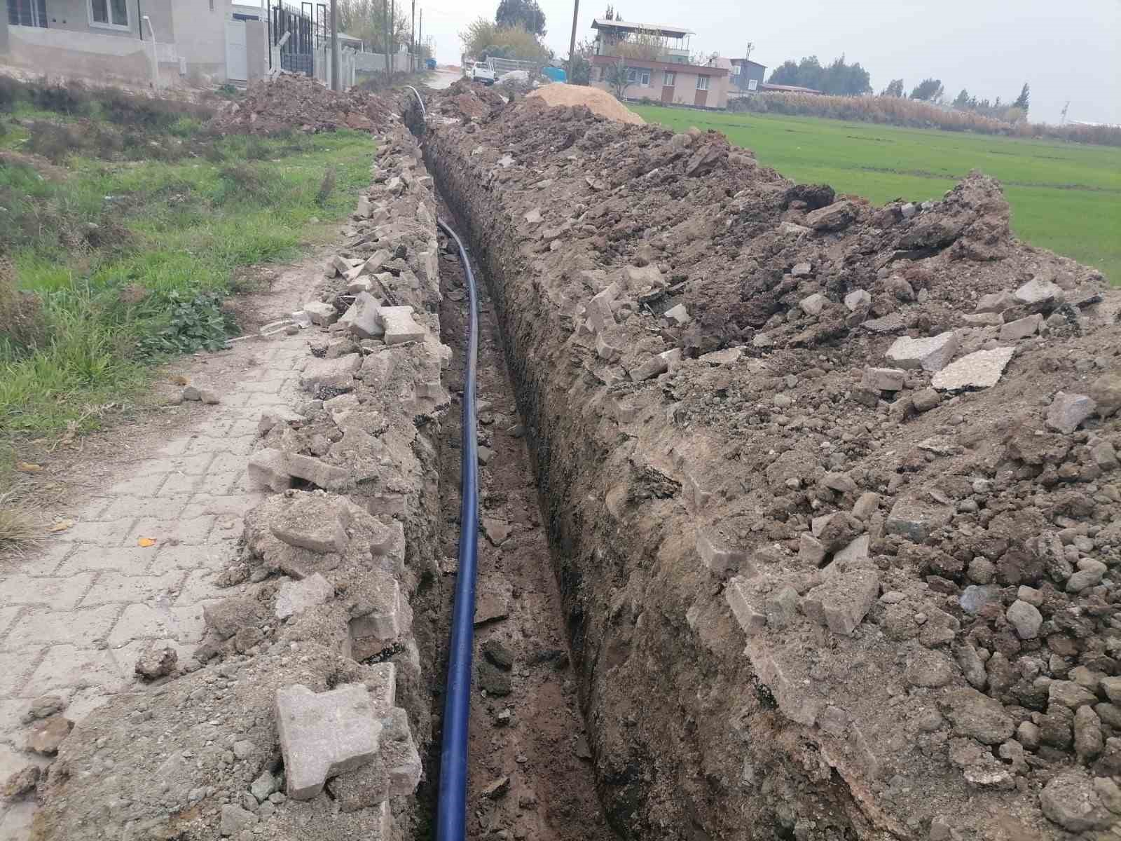 HATSU, Kazkeli Mahallesi&rsquo;nde 30 yıllık i&ccedil;me suyu hattını yeniledi
