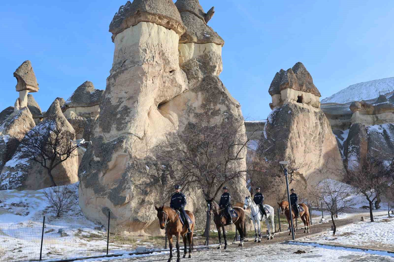 Kapadokya’da asayiş, atlı birliklere emanet
