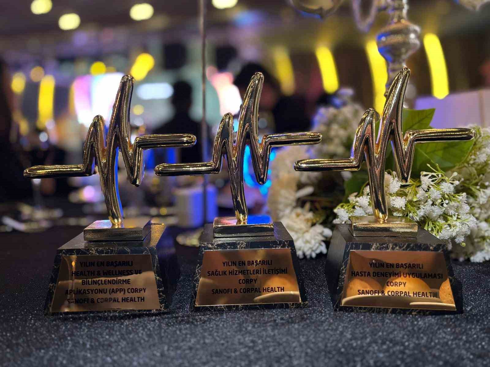 Sanofi, Golden Pulse Awards’ta 3 ödül kazandı