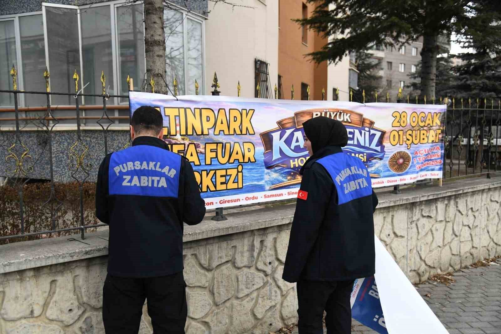 Pursaklar&rsquo;da zabıta ekipleri sahada denetimlerini aralıksız s&uuml;rd&uuml;r&uuml;yor
