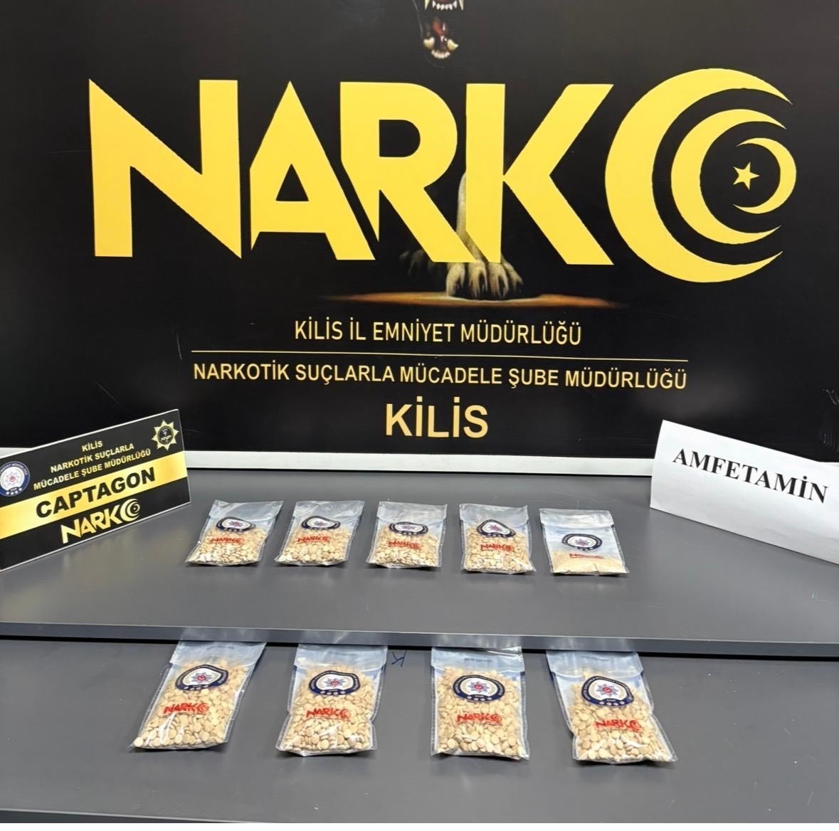 Kilis’te uyuşturucu operasyonu: 3 tutuklama