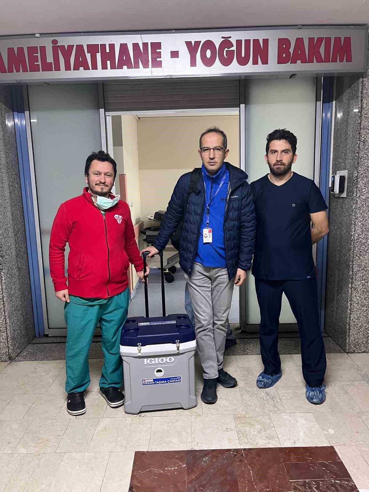 Kaza sonrası hayatını kaybeden vatandaş, bağışlanan organlarıyla 7 hastaya umut oldu