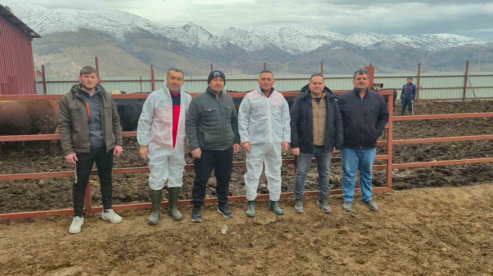 Dinar’da ithal hayvan besiciliği yapılan işletmelere yönelik denetim