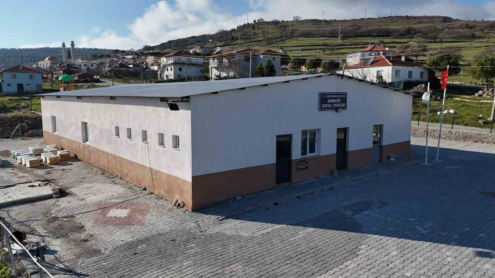 Asmacık Sosyal Tesisi açılış için gün sayıyor