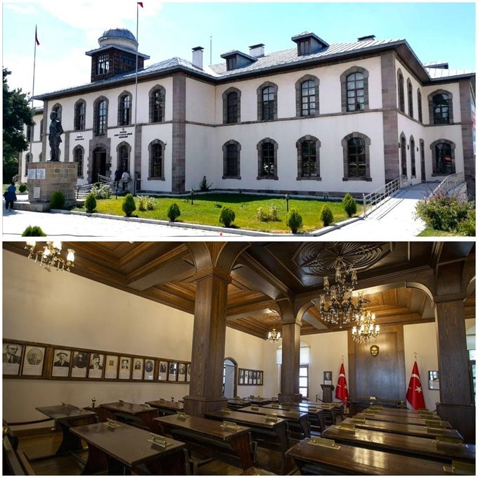 Altınok’tan kongre binası açıklaması; "Milli hafızanın simgesi Erzurum Kongre Binası geleceğe emin adımlarla taşınıyor"