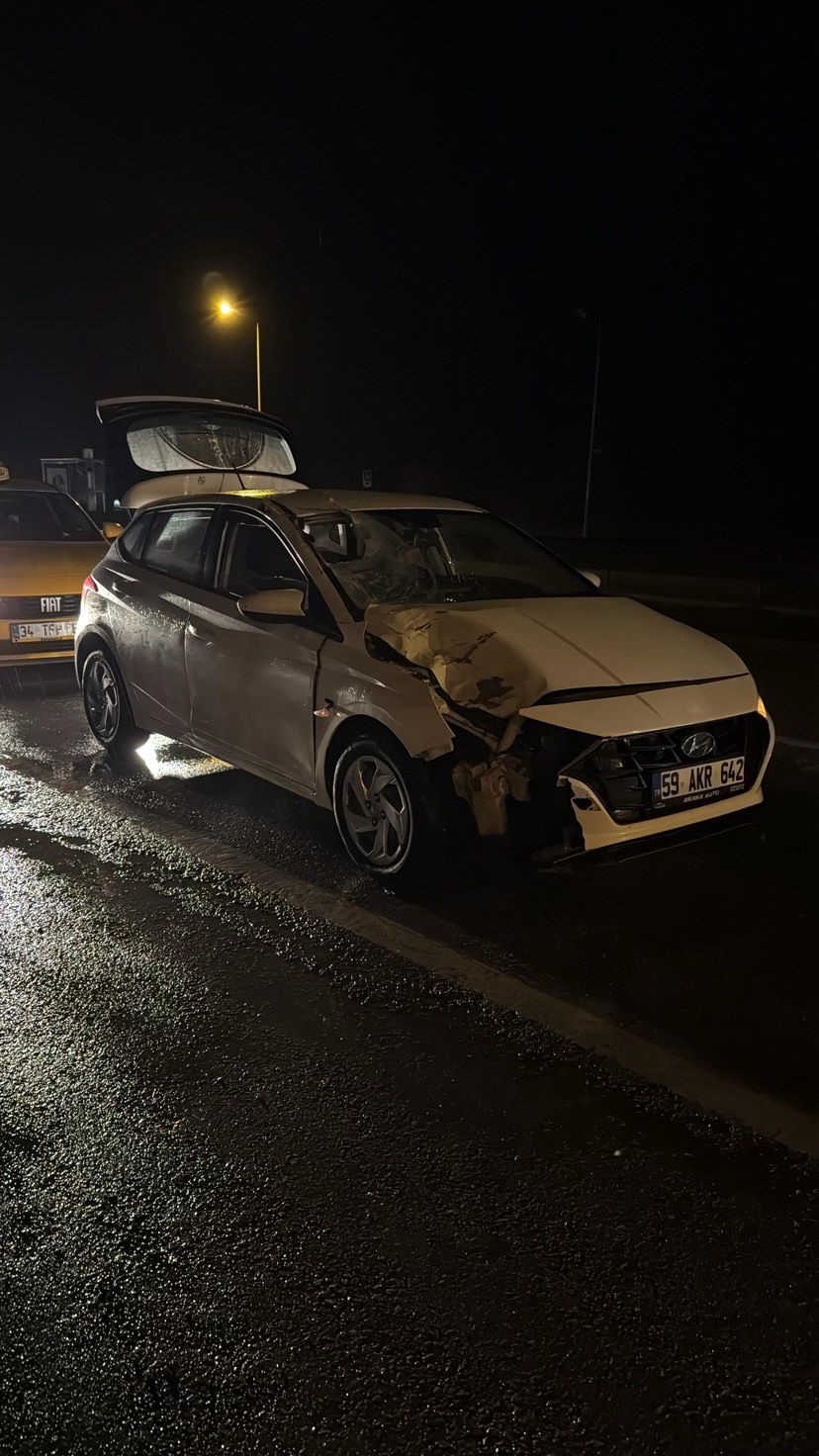 Büyükçekmece’de feci kaza: Otomobilin çarptığı adam hayatını kaybetti