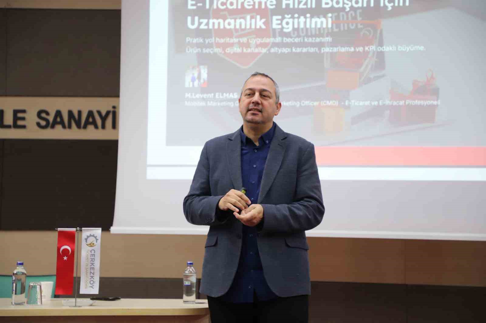 Tekirdağ&rsquo;da &rsquo;E-Ticaret ve Dijital D&ouml;n&uuml;ş&uuml;m Semineri&rsquo; ger&ccedil;ekleştirildi
