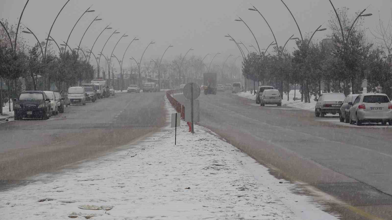 Malatya&rsquo;da kar ve sis etkili oluyor
