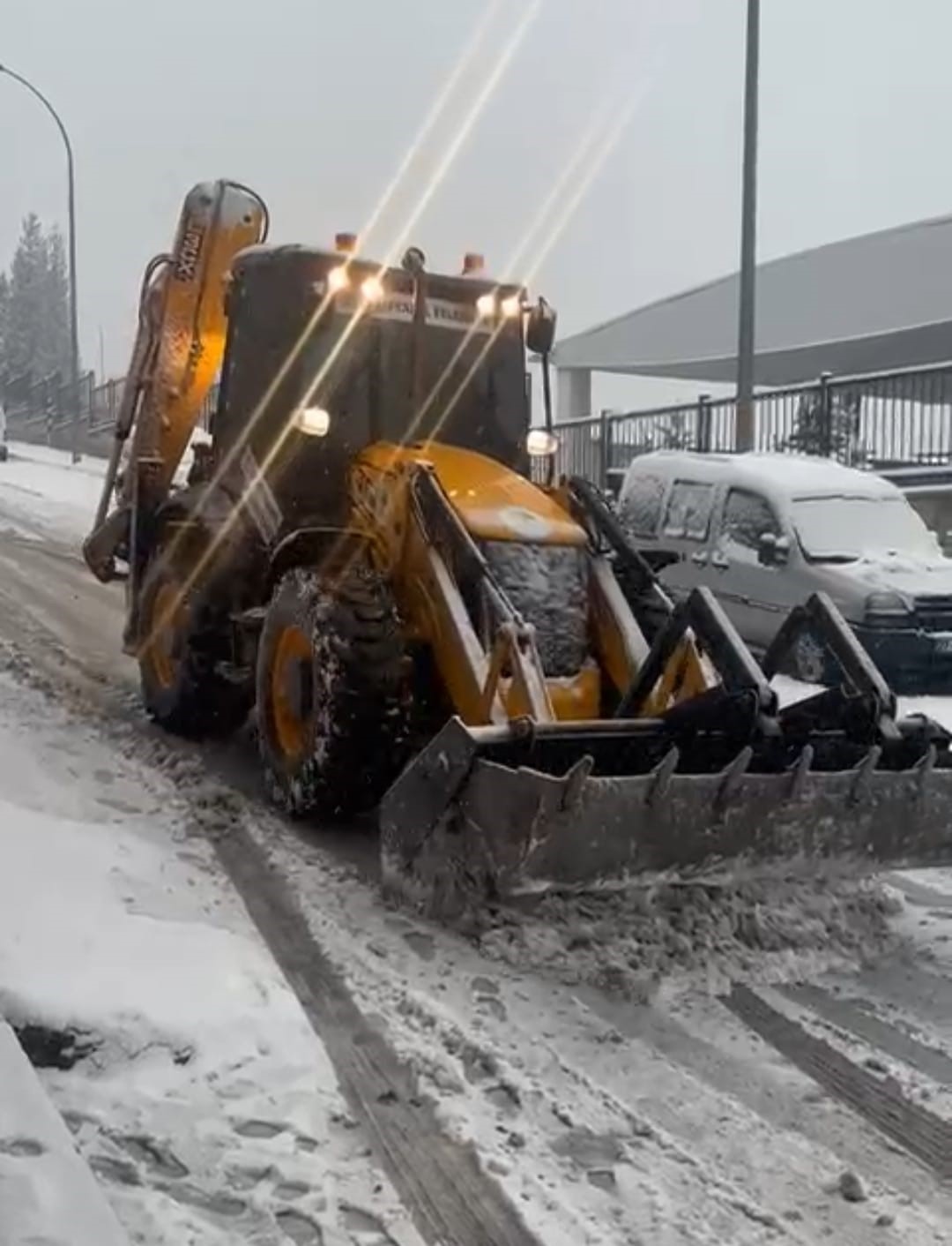 Şehitkamil’de kar mesaisi