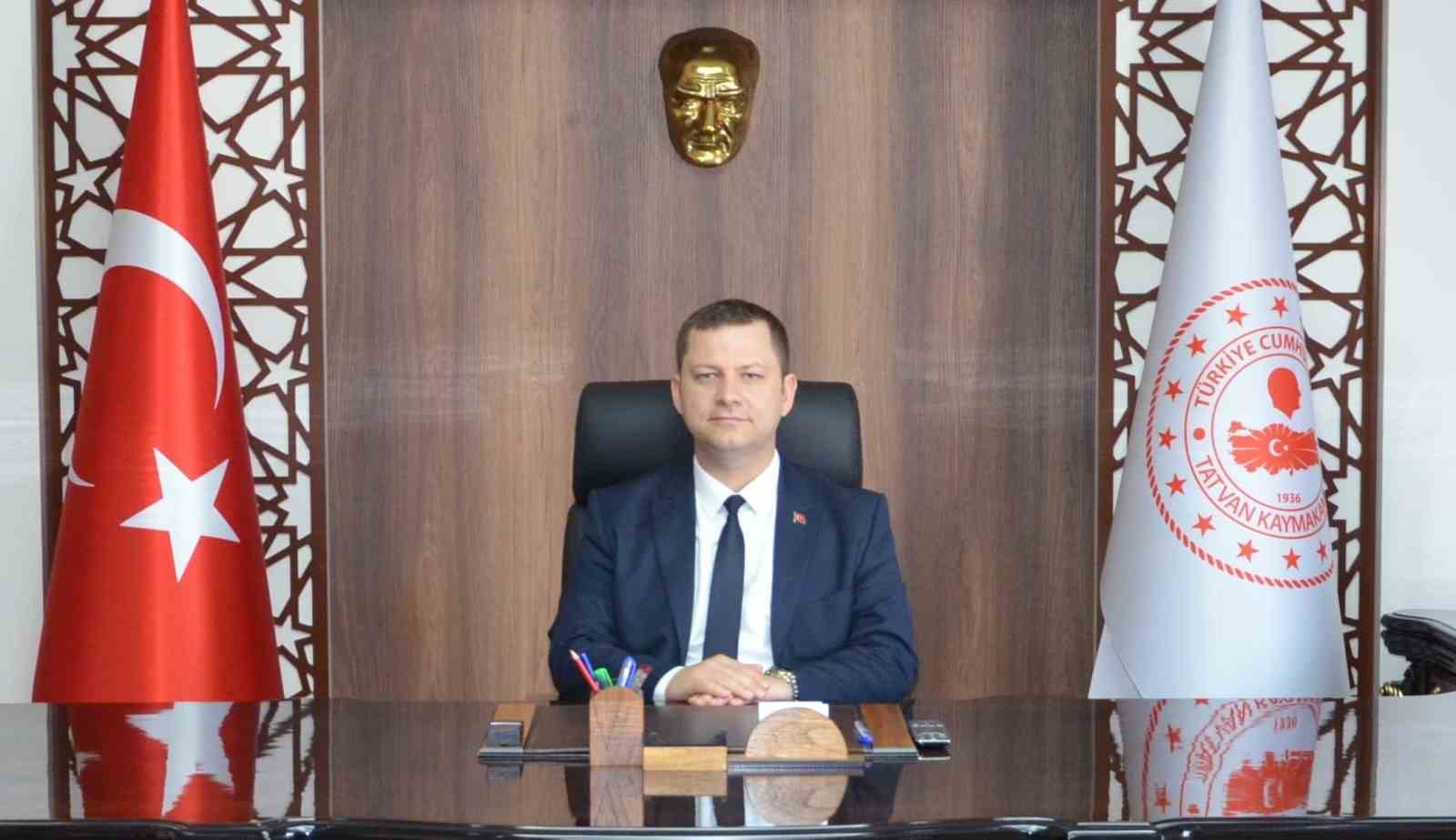 Kaymakam Demirer: "Tatvan’da tarım, hayvancılık ve gıda güvenliği alanında yoğun bir çalışma yürütüldü"