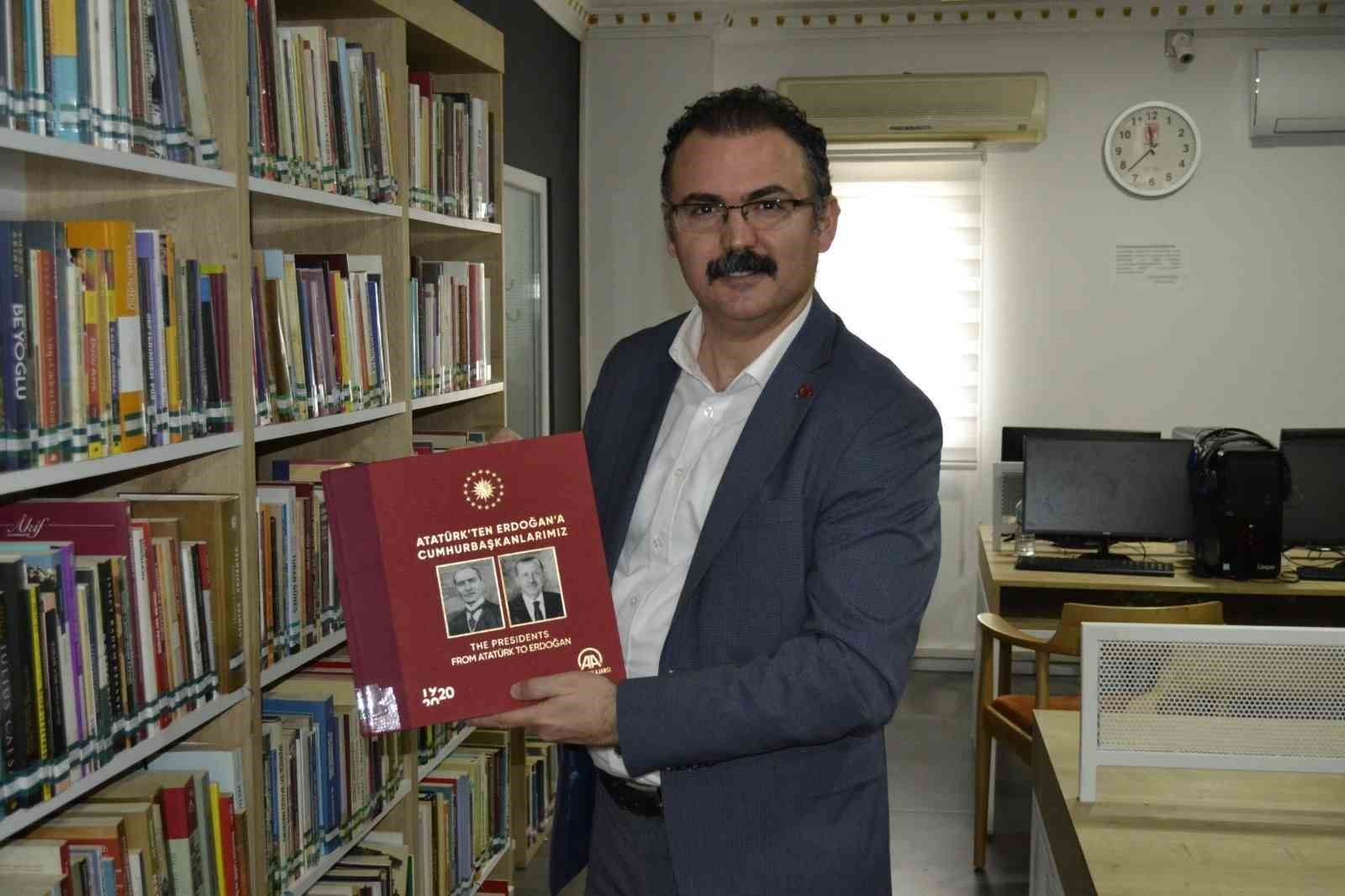 Sultanhisar Kaymakamı Ateş, k&uuml;t&uuml;phanelerde &ccedil;alışmaları yerinde inceledi
