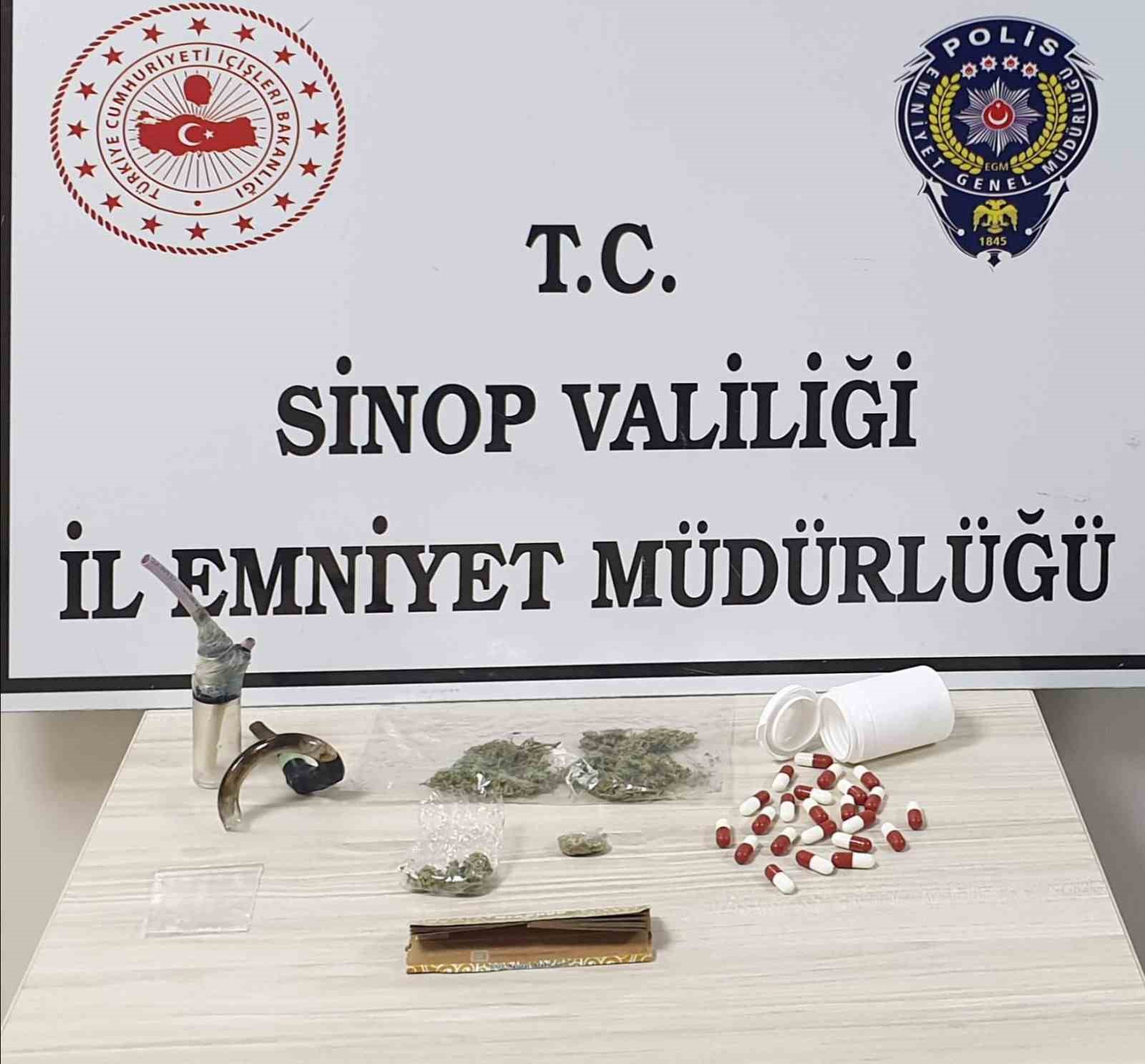 Sinop’ta uyuşturucu operasyonu: 4 gözaltı