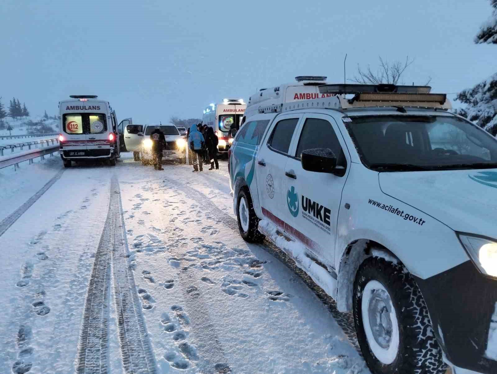 Gaziantep’te karbonmonoksit gazından etkilenen 9 kişilik ailenin imdadına UMKE yetişti