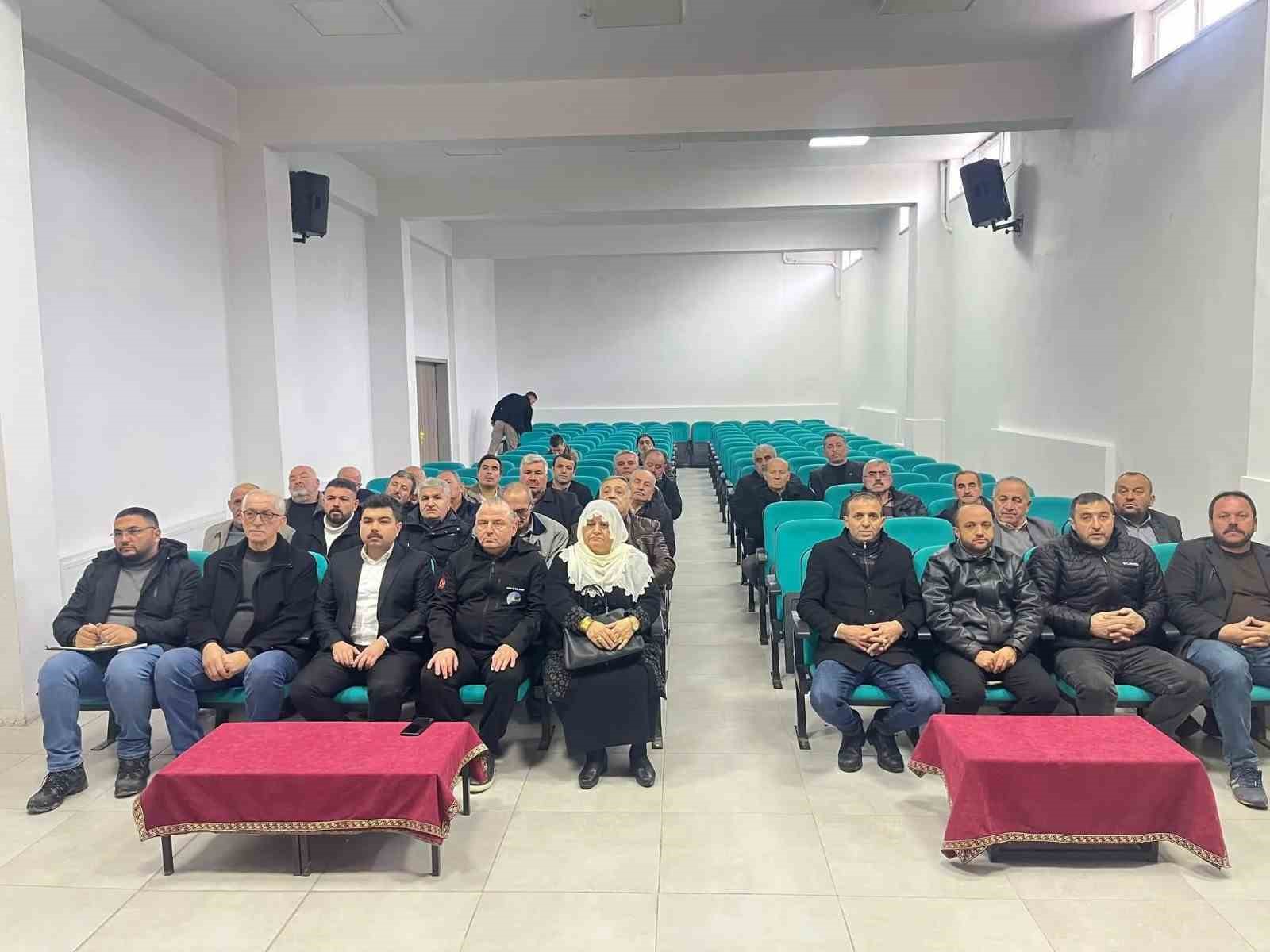 Türkeli’de muhtarlara içme suyu eğitimi