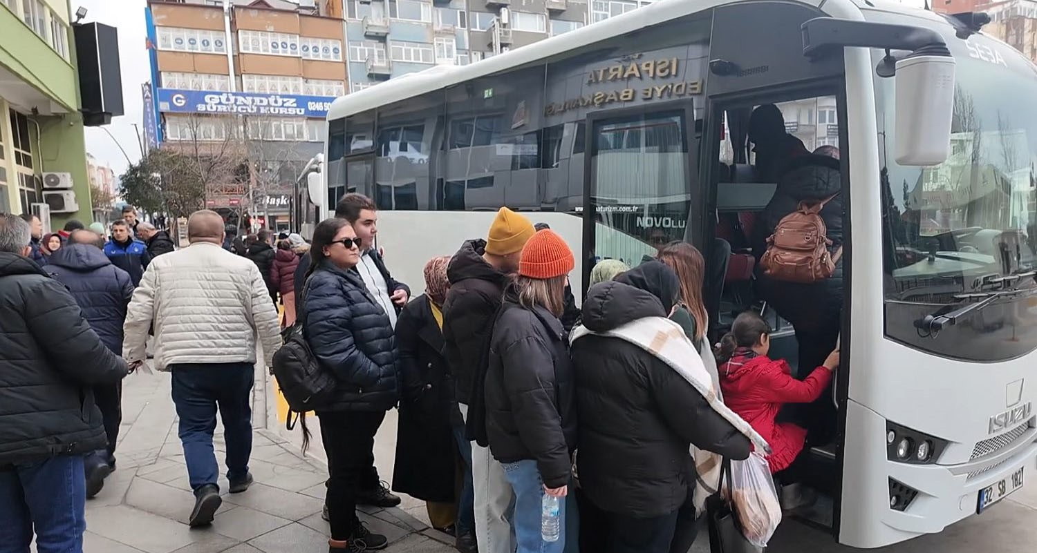 Bu hafta sonu da Davraz’a ulaşım ücretsiz