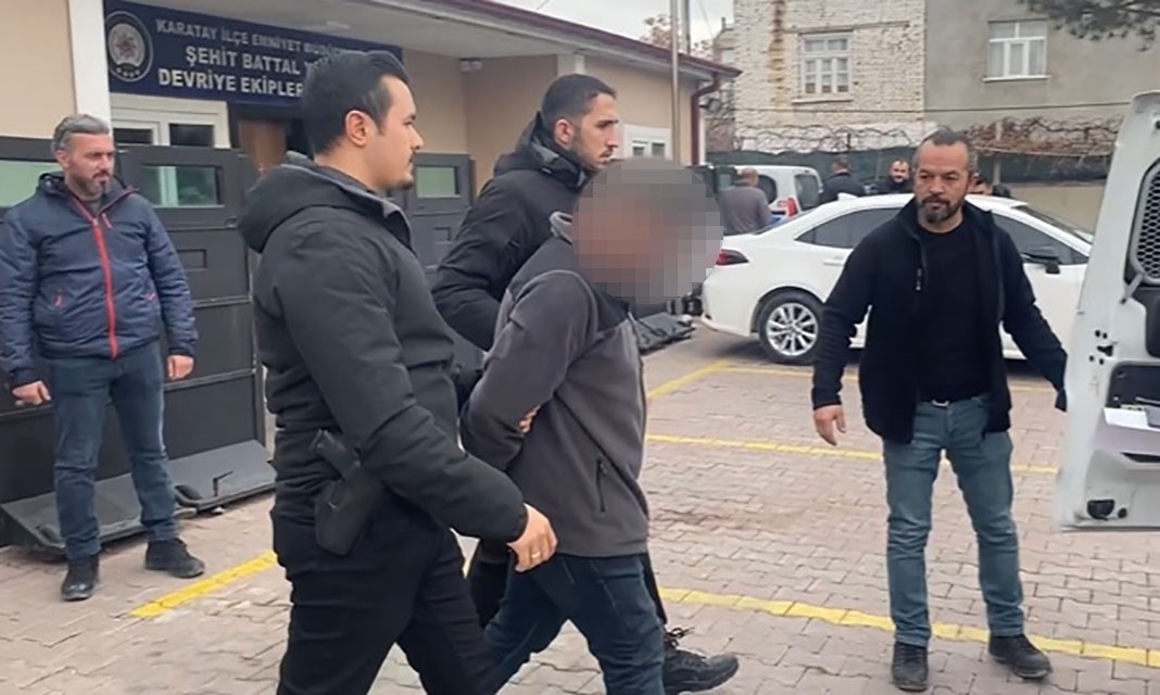 Konya’da farklı kılıklara giren firari, polisin takibinden kaçamadı