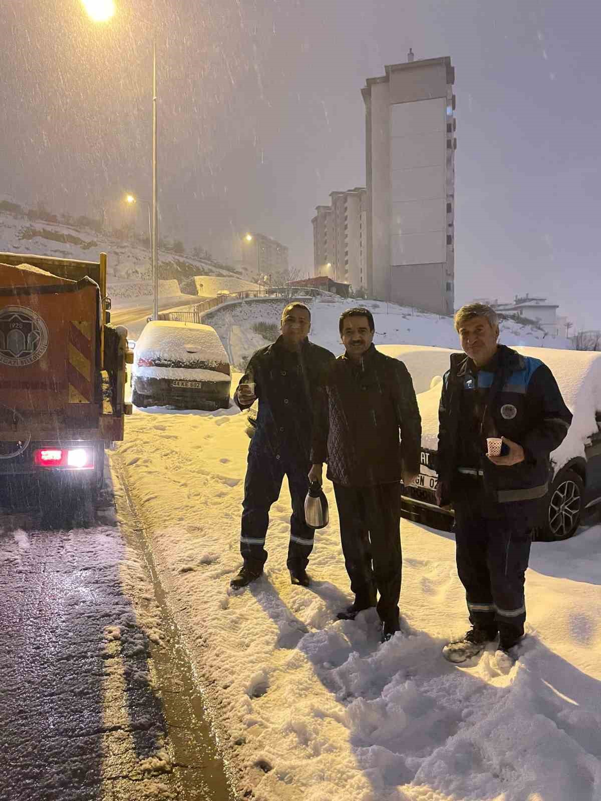 Battalgazi’de kar seferberliği