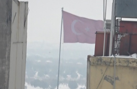 Kilis&rsquo;te kar yağışı etkili oluyor
