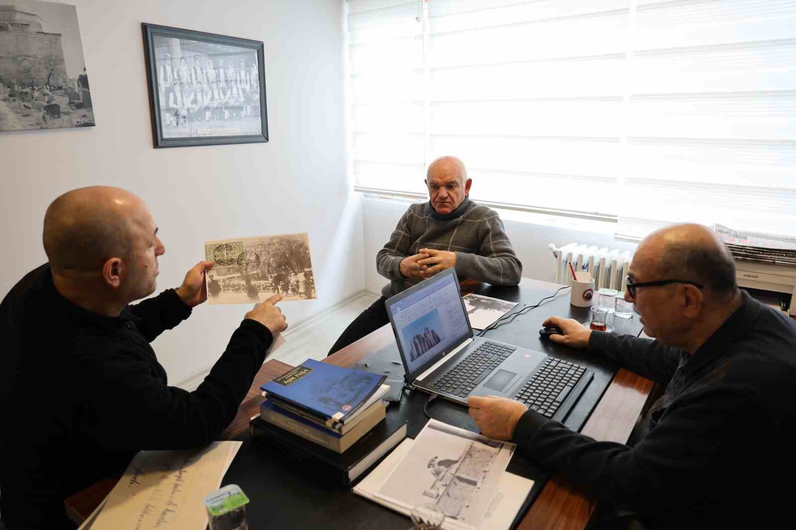 Kırşehir’deki envanter çalışmasında Yunan General Trikopis’in esir tutulduğu hükümet konağının fotoğrafı ortaya çıktı