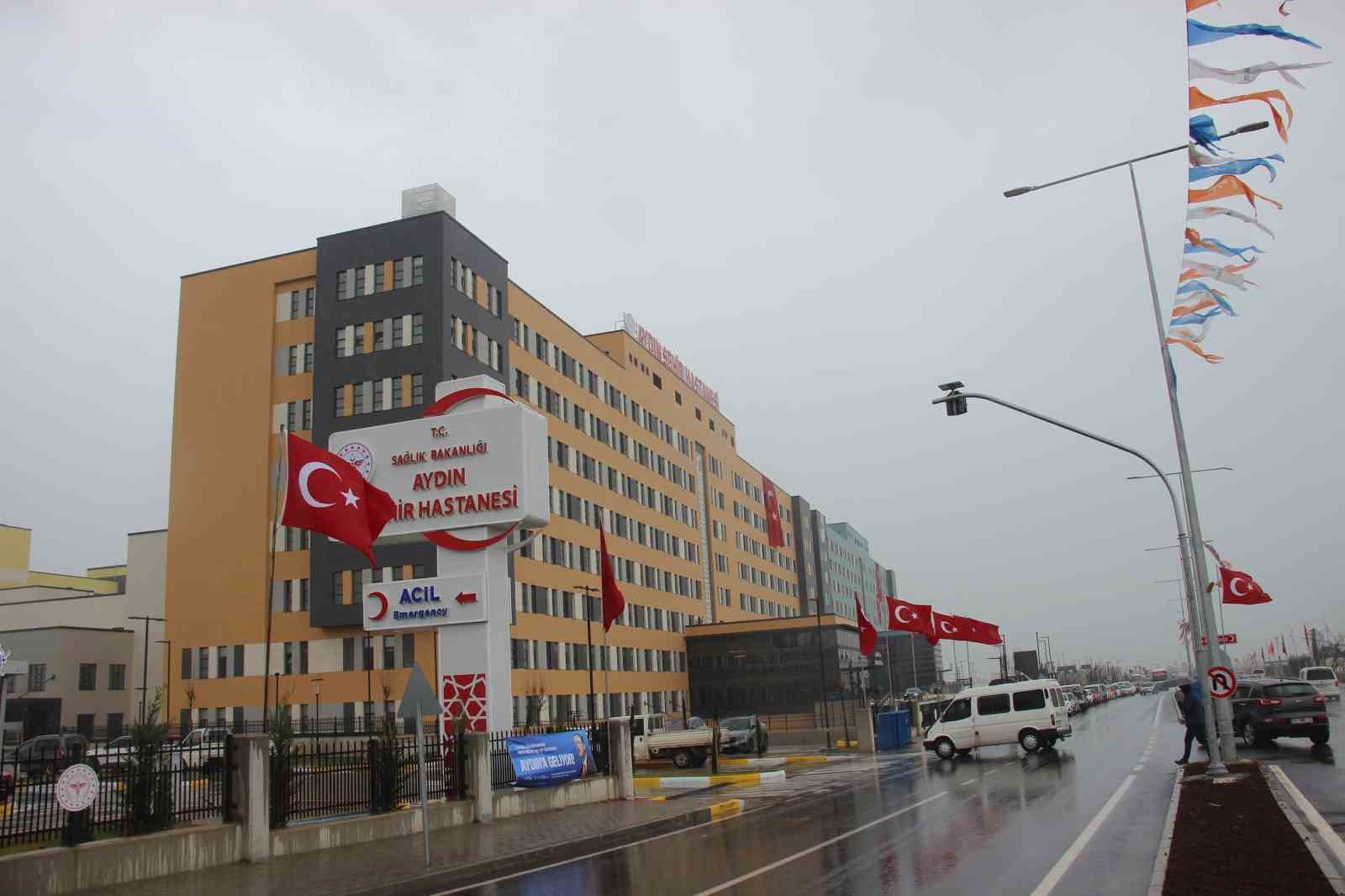 Aydın Şehir Hastanesi, Cumhurbaşkanı Erdoğan’ı bekliyor