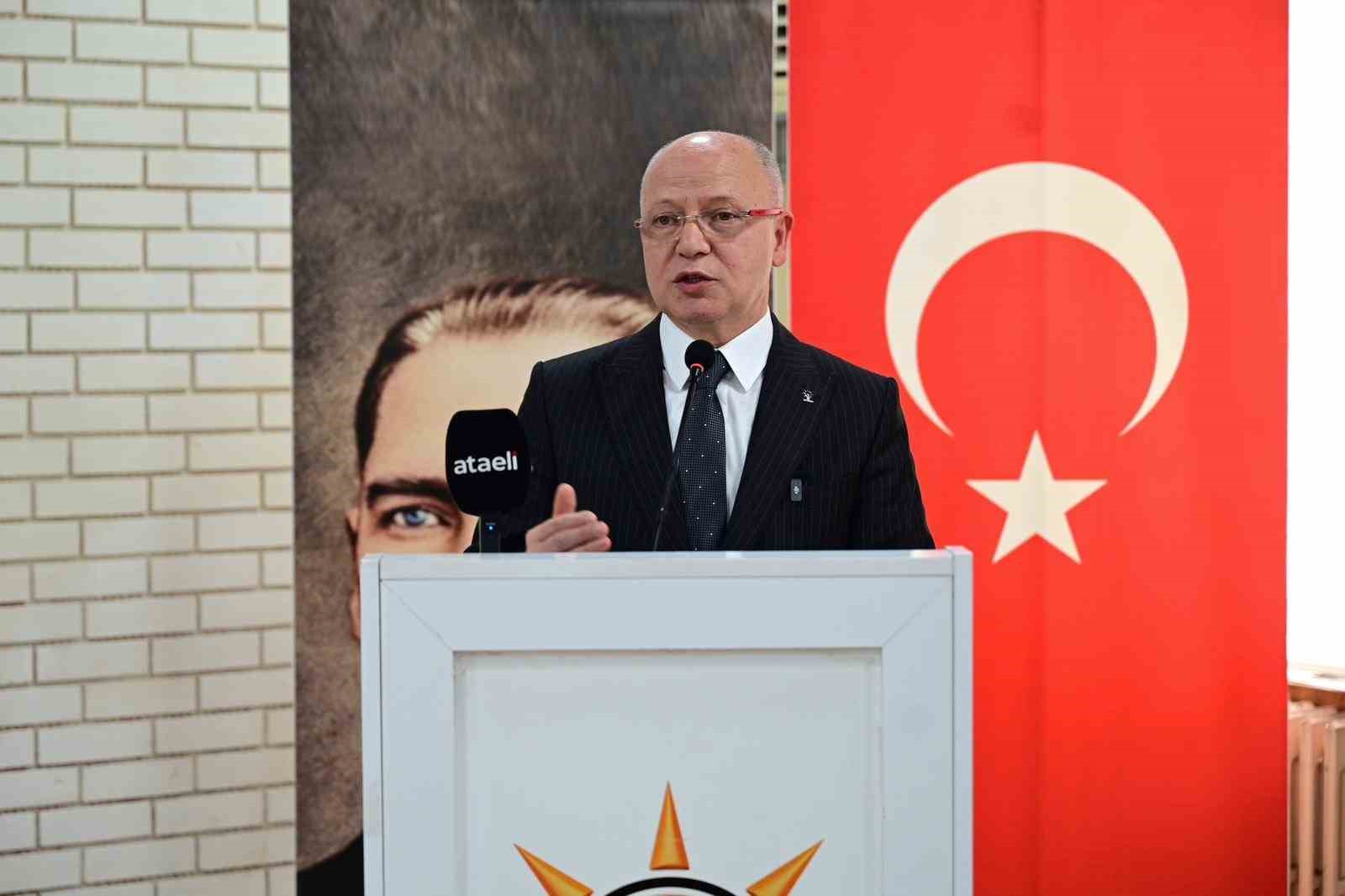 Başkan Davut Gürkan: "İyi ki AK Parti var, iyi ki Cumhurbaşkanımız Recep Tayyip Erdoğan var"