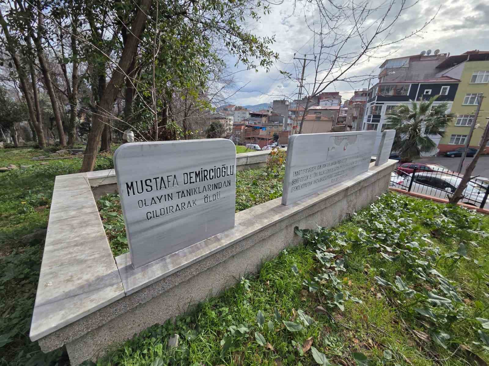 Mezar taşları Pontus vahşetini anlatıyor