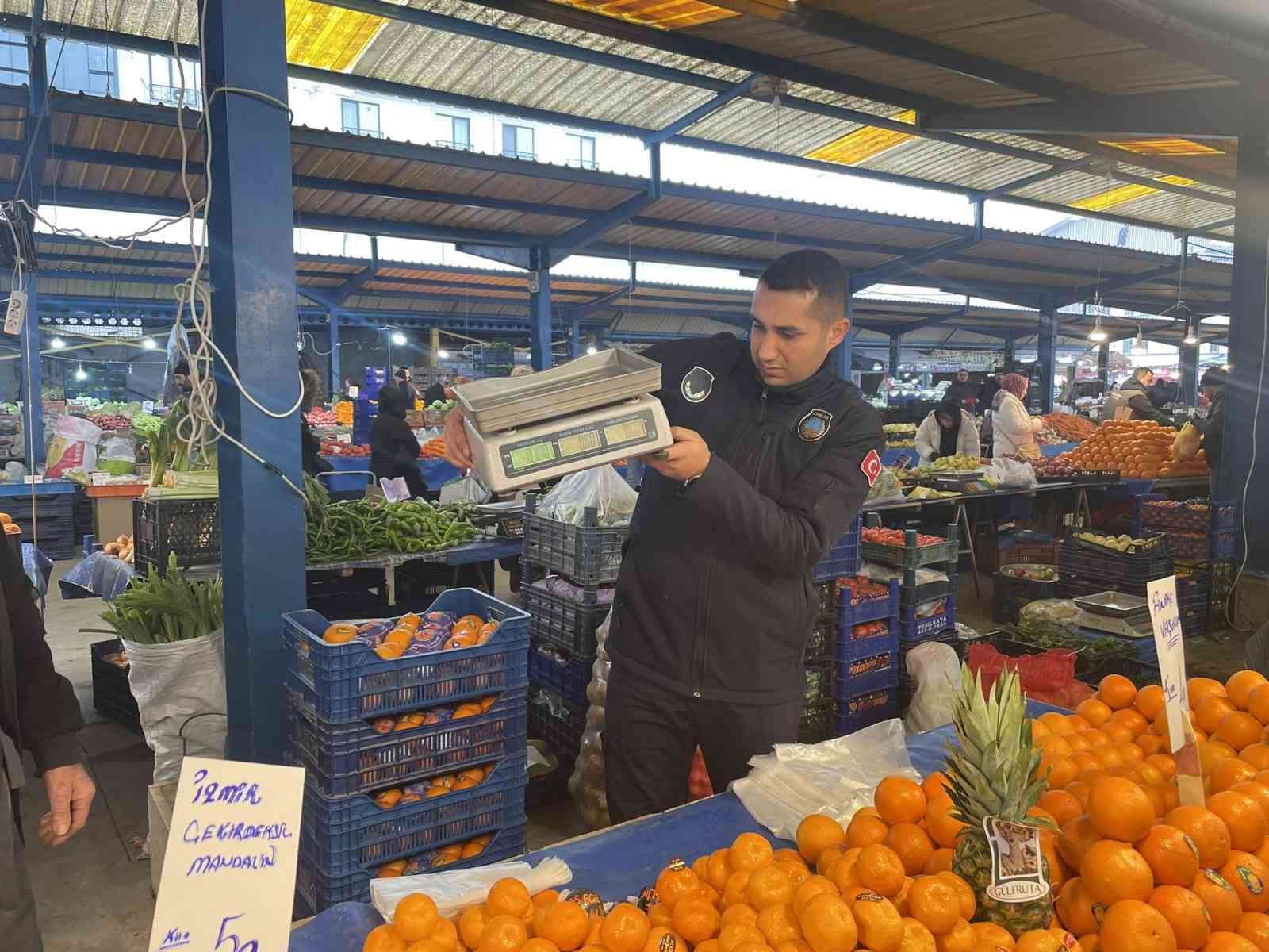 Zabıtadan tartı ve &ouml;l&ccedil;&uuml; aletlerine sıkı denetim

