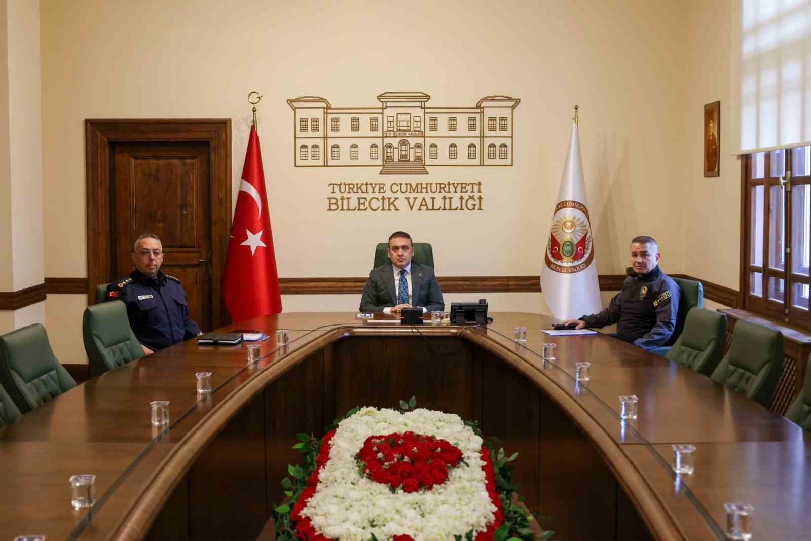 Bilecik’te güvenlik toplantısı gerçekleştirildi