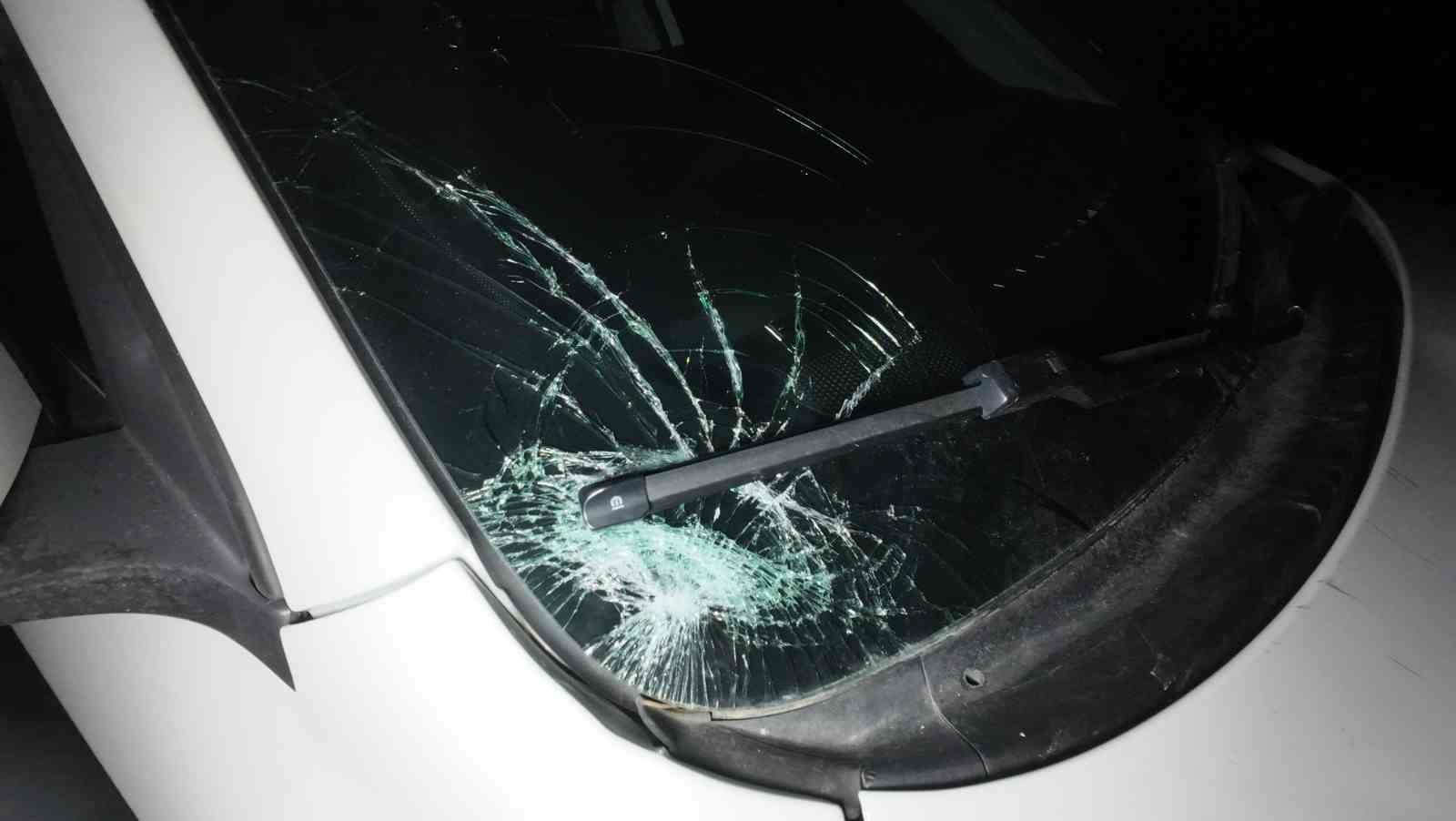 Karaman’da otomobilin çarptığı kadın yaralandı