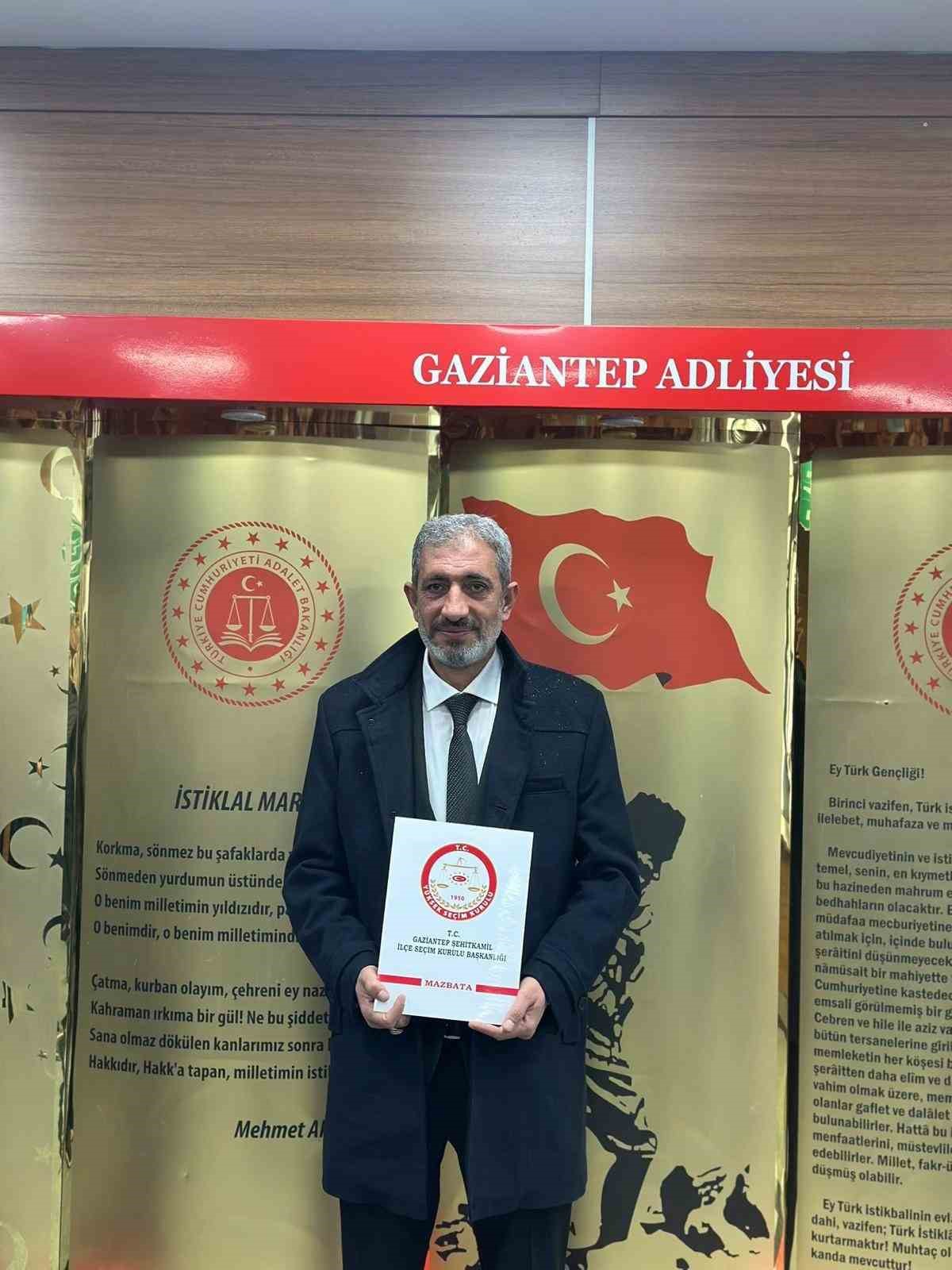 Gaziantep Fıstıkçılar Odası başkanlığına Mesut Kaya seçildi