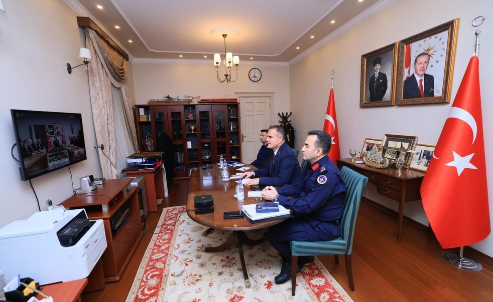 Vali Akbıyık, g&uuml;venlik zirvesinde Muğla&rsquo;yı temsil etti
