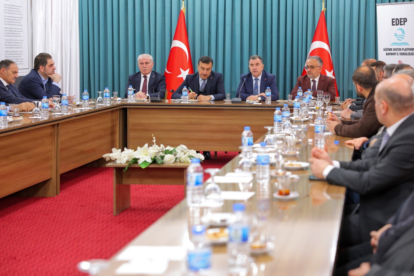 Bayburt&rsquo;ta eğitim &ccedil;alışmaları EDEP toplantısında değerlendirildi
